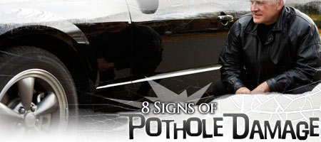 8 Signs of Pothole Damage