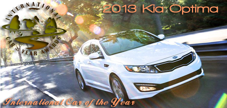 Road & Travel Magazine Names the 2013 Kia Optima - International Car of the Year