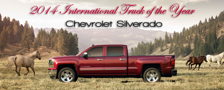 RTM Names Chevrolet Silverado 2014 International Truck of the Year