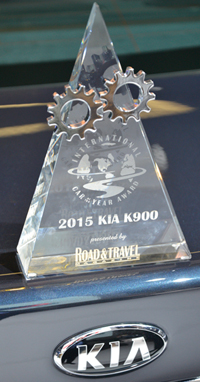 And the winner is... 2015 Kia K900 for the 2015 International Car of the Year