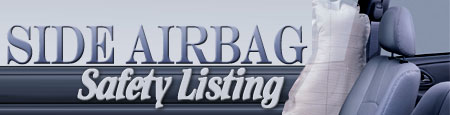2005 Side Airbag Safety Listing