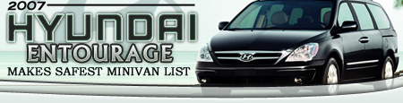 Hyundai Entourage  Makes Top of List
