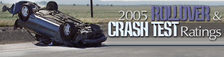 2005 Rollover & Crash Test Ratings