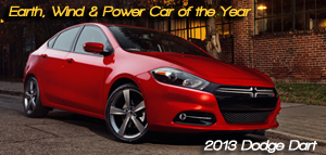 2013 Dodge Dart Named 2013 Earth, Wind & Power Car of the Year