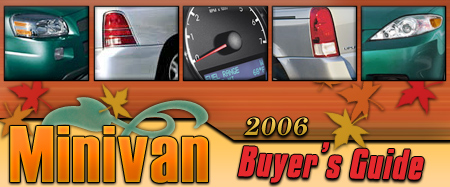 2006 Minivan Buyer's Guide