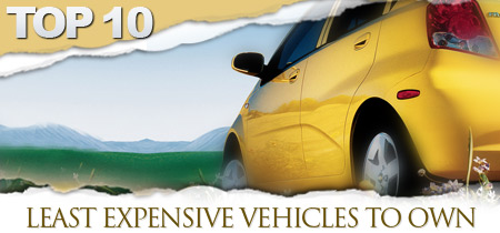 2008 Top 10 Least Expensive Vehicles to Own