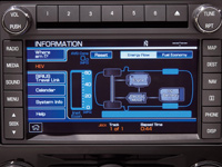 2009 Ford Escape Information Display