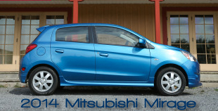 2014 Mitsubishi Mirage Road Test Review by Martha Hindes