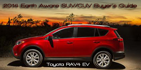 2014-13 Earth Aware CUV/SUV Buyer's Guide written by Martha Hindes