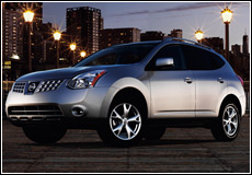 2008 Nissan Rogue- 1/4 view