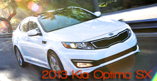 2013 Kia Optima SX Sedan Road Test Review by Courtney Caldwell