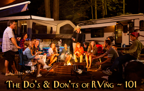 The Do's & Don'ts of RVing - Rules of the road and RV Park. Photo by GoRving.com