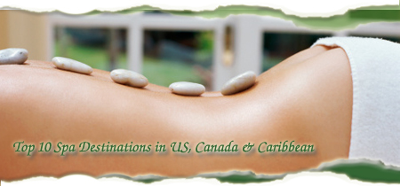 Top Spa Destinations in U.S., Canada, and Caribbean by Cheapflights.com